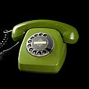 Miete - grünes Telefon 80er Jahre