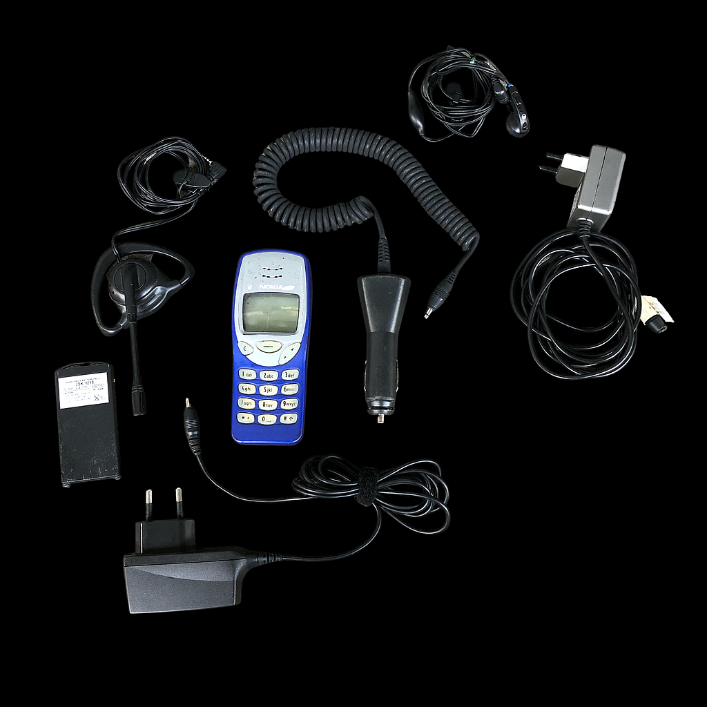 Miete-blauesMobiltelefon,Nokia3310