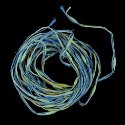 [MAR0209] blau-grünes Seil mit Schmimmern