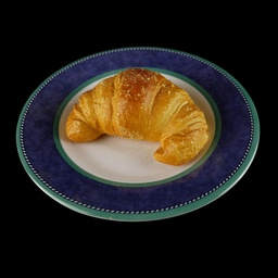 [REQ0026] Teller mit Kunst-Croissants