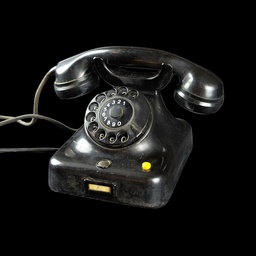 [REQ0054] schwarzes Telefon 60er Jahre