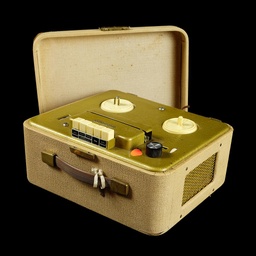 [REQ0075] beiges Tonbandgerät, Neckermann, 60er Jahre