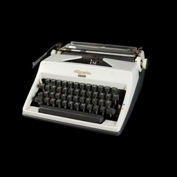 [REQ0094] mechanische Schreibmaschine &quot;Monica&quot; mit Koffer