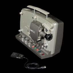 [REQ0104] grauer Super 8 Magnettonprojektor Bolex SM 8