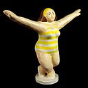 [RENT-4109-REQ0005] Miete - Pappmache-Figur Sportlerin