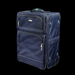 [REQ0252] dunkelblauer Trolley/Rollkoffer