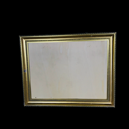[REQ0299] goldener Rahmen mit Spanplatte